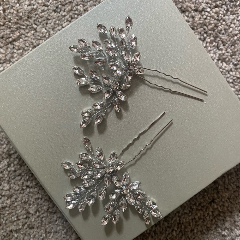 Hair pins rhinstone